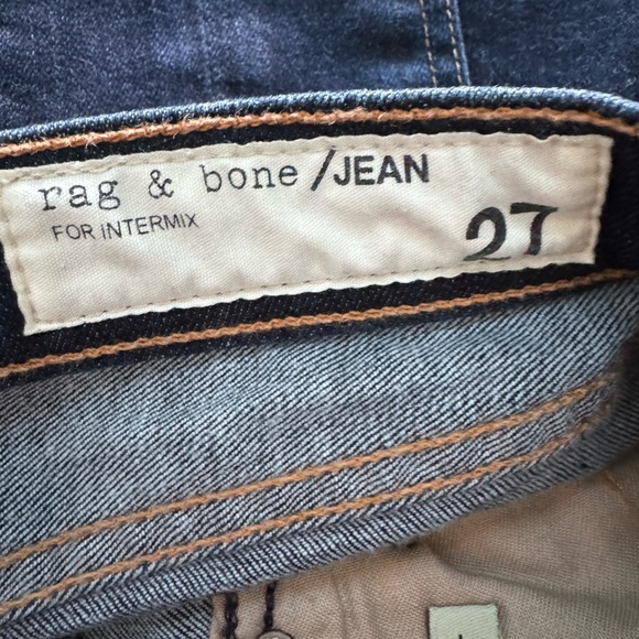 RAG & BONE Elephant Bell Dark Wash Boot Cut - Picture 5 of 6